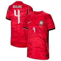 Youth Nike Kim Min-jae Red South Korea National Team 2026 Home Stadium Replica Jersey