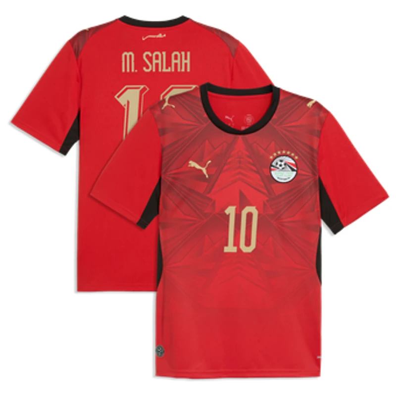 Men's Puma Mohamed Salah Red Egypt National Team 2026 Home Replica Jersey