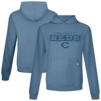 Men's Levelwear Blue Cincinnati Reds Relay Hoodie