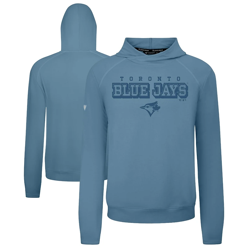 Men's Levelwear Blue Toronto Blue Jays Mandate Tri-Blend Hoodie