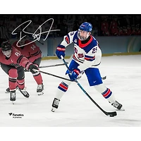 Brock Nelson Team USA Autographed 8" x 10" 2026 Winter Olympics Gold Medal Winner Photograph