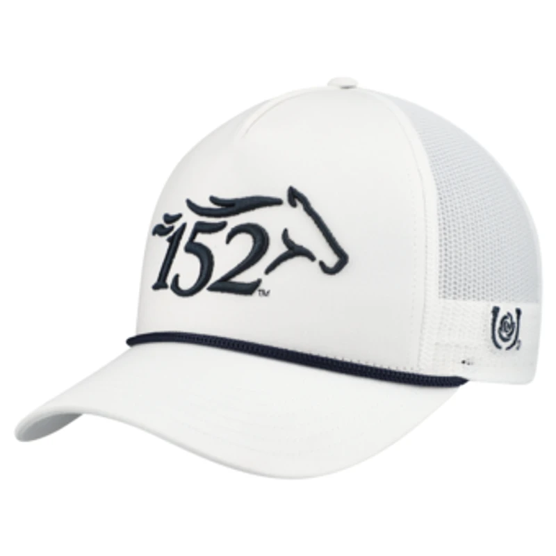 Men's Vineyard Vines  White 152nd Kentucky Derby Trucker Adjustable Hat