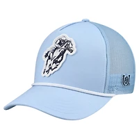 Men's Vineyard Vines  Light Blue Kentucky Derby Racing Graphic Trucker Adjustable Hat