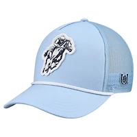 Men's Vineyard Vines  Light Blue Kentucky Derby Racing Graphic Trucker Adjustable Hat