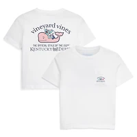 Toddler Vineyard Vines  White 152nd Kentucky Derby Whale & Jockey Pocket T-Shirt