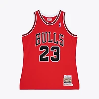 Men's Mitchell & Ness Michael Jordan Red Chicago Bulls 1997-98 Authentic Jersey
