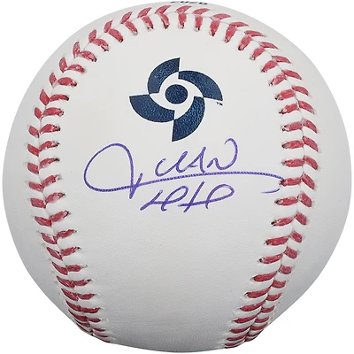 Juan Soto Dominican Republic Baseball Autographed 2026 World Baseball Classic Baseball