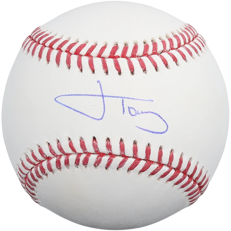 Jonah Tong New York Mets Autographed Baseball