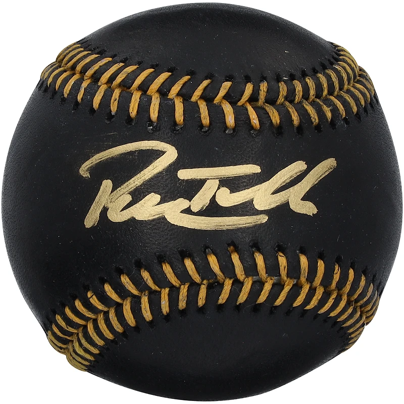 Payton Tolle Boston Red Sox Autographed Black Leather Baseball