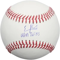 Emmanuel Rodriguez Minnesota Twins Autographed Baseball with "Win Twins" Inscription