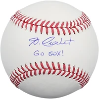 Garrett Crochet Boston Red Sox Autographed Baseball with "Go Sox!" Inscription