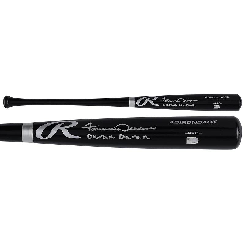 Jarren Duran Boston Red Sox Autographed Black Rawlings Pro Bat with "Duran Duran" Inscription