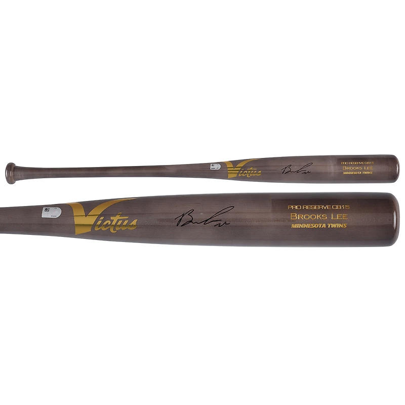 Brooks Lee Minnesota Twins Autographed Victus Game Model Bat
