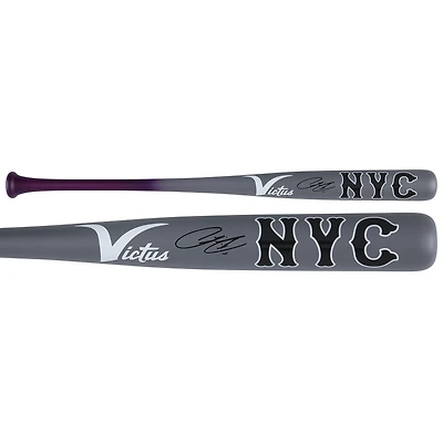 Francisco Lindor New York Mets Autographed Victus City Connect Bat