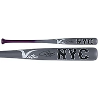 Francisco Lindor New York Mets Autographed Victus City Connect Bat