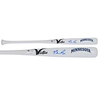 Brooks Lee Minnesota Twins Autographed Victus Team ID Mini Bat