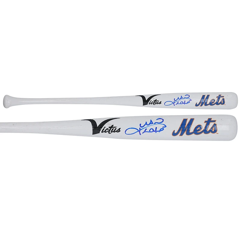 Juan Soto New York Mets Autographed Victus Team ID Mini Bat