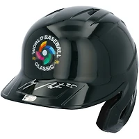 Byron Buxton USA Baseball Autographed 2026 World Baseball Classic Logo Replica Batting Helmet