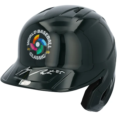 Byron Buxton USA Baseball Autographed 2026 World Baseball Classic Logo Replica Batting Helmet