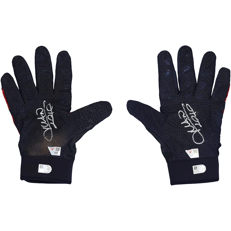 Juan Soto New York Mets Autographed Game-Used Navy Under Armour Batting Gloves vs. New York Yankees on July 4, 2025