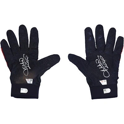 Juan Soto New York Mets Autographed Game-Used Navy Under Armour Batting Gloves vs. New York Yankees on July 4, 2025