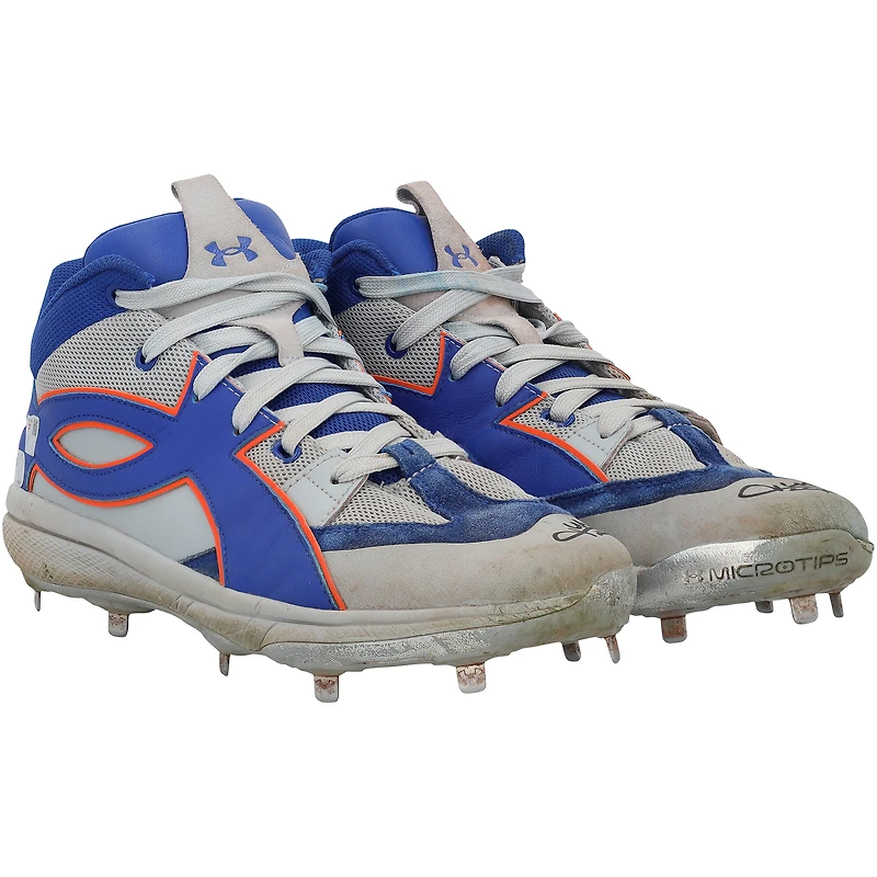 Juan Soto New York Mets Autographed Game-Used /Blue Under Armour Cleats vs. Philadelphia Phillies on August 25, 2025
