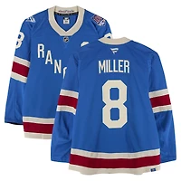 J.T. Miller New York Rangers Game-Used #8 Blue Centennial Jersey vs. Carolina Hurricanes on February 5, 2026