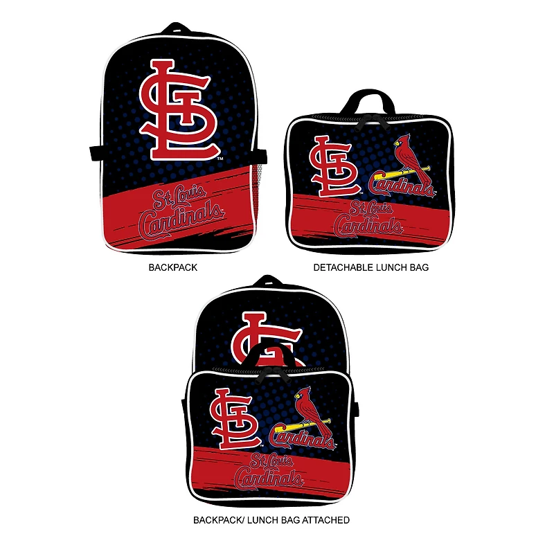 MOJO St. Louis Cardinals Backpack & Lunch Box 2-Piece Set
