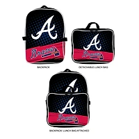 MOJO Atlanta Braves Backpack & Lunch Box 2-Piece Set