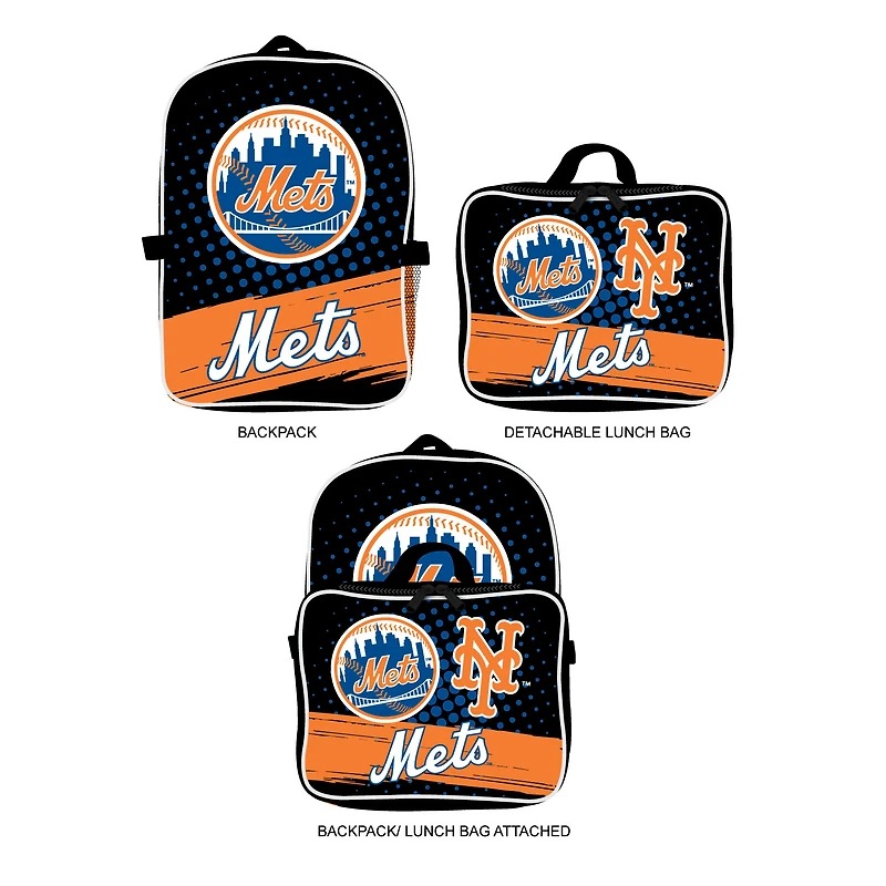 MOJO New York Mets Backpack & Lunch Box 2-Piece Set