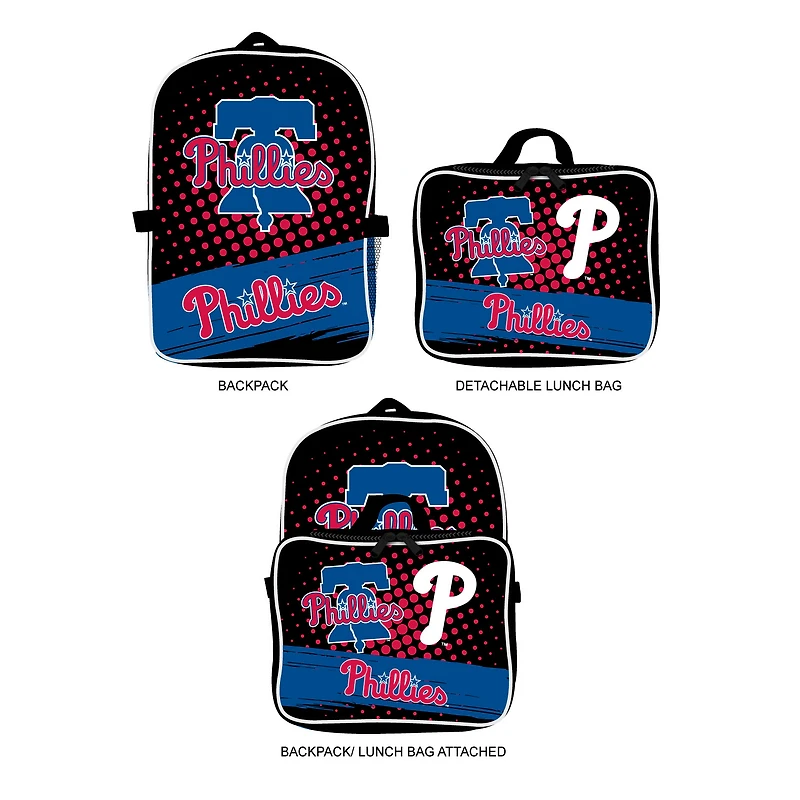 MOJO Philadelphia Phillies Backpack & Lunch Box 2-Piece Set