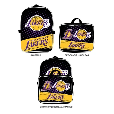 MOJO Los Angeles Lakers Backpack & Lunch Box 2-Piece Set