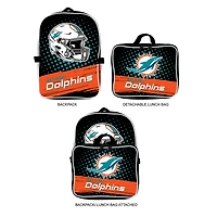 MOJO Miami Dolphins Backpack & Lunch Box 2-Piece Set