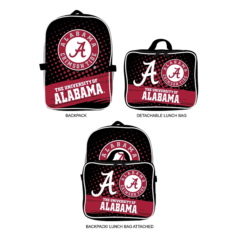 MOJO Alabama Crimson Tide Backpack & Lunch Box 2-Piece Set