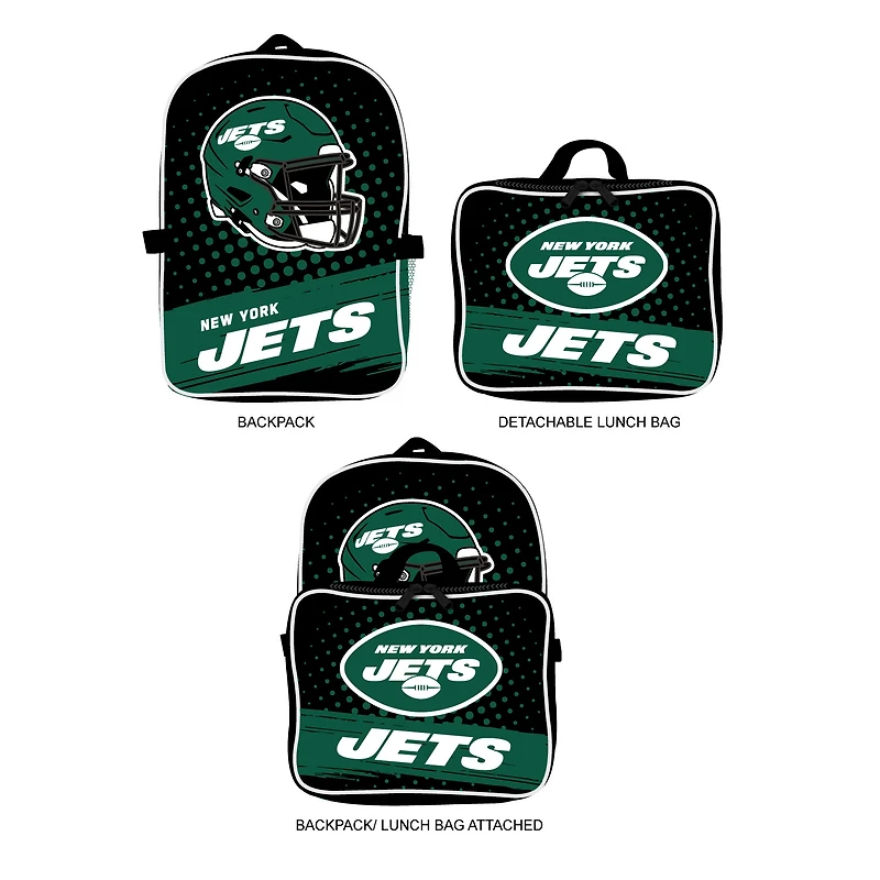 MOJO New York Jets Backpack & Lunch Box 2-Piece Set