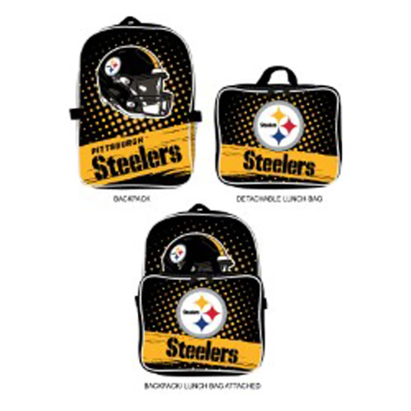 MOJO Pittsburgh Steelers Backpack & Lunch Box 2-Piece Set