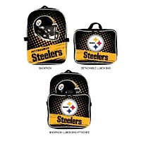 MOJO Pittsburgh Steelers Backpack & Lunch Box 2-Piece Set
