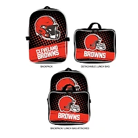 MOJO Cleveland Browns Backpack & Lunch Box 2-Piece Set