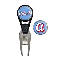 WinCraft  Atlanta Braves 2026 City Connect Divot Repair Tool & Ball Market Set