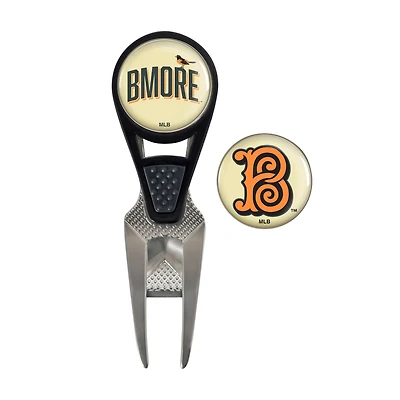 WinCraft Baltimore Orioles 2026 City Connect Divot Repair Tool & Ball Market Set