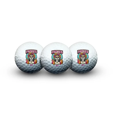 WinCraft San Diego Padres 2026 City Connect 3-Pack Golf Ball Set