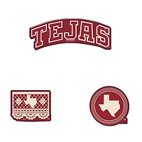 WinCraft  Texas Rangers 2026 City Connect 3-Pack Premium Acrylic Fridge Magnet Set