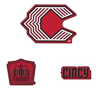 WinCraft  Cincinnati Reds 2026 City Connect 3-Pack Premium Acrylic Fridge Magnet Set