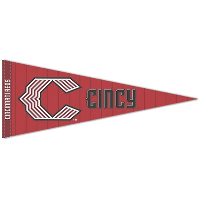 WinCraft  Cincinnati Reds 2026 City Connect 12" x 30" Premium Pennant