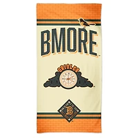 WinCraft  Baltimore Orioles 2026 City Connect 30" x 60" Spectra Beach Towel