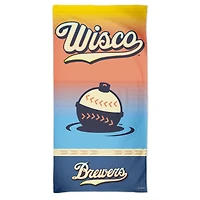 WinCraft  Milwaukee Brewers 2026 City Connect 30" x 60" Spectra Beach Towel