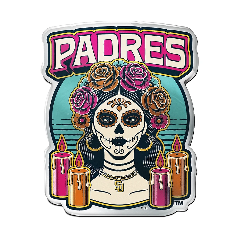 WinCraft  San Diego Padres 2026 City Connect Acrylic Auto Emblem