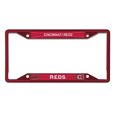 WinCraft  Cincinnati Reds 2026 City Connect Laser Cut Metal License Plate Frame
