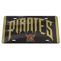 WinCraft  Pittsburgh Pirates 2026 City Connect Laser Cut Acrylic License Plate