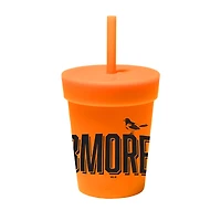 WinCraft  Baltimore Orioles 2026 City Connect 8oz. Silicone Tumbler with Lid & Straw